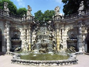 Das Nymphenbad im Dresdner Zwinger Das Nymphenbad im Dresdner Zwinger