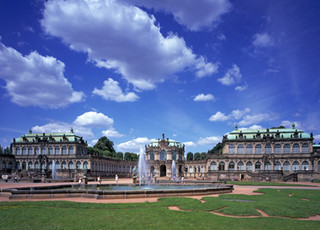 Der Dresdner Zwinger mit dem Wallpavillon